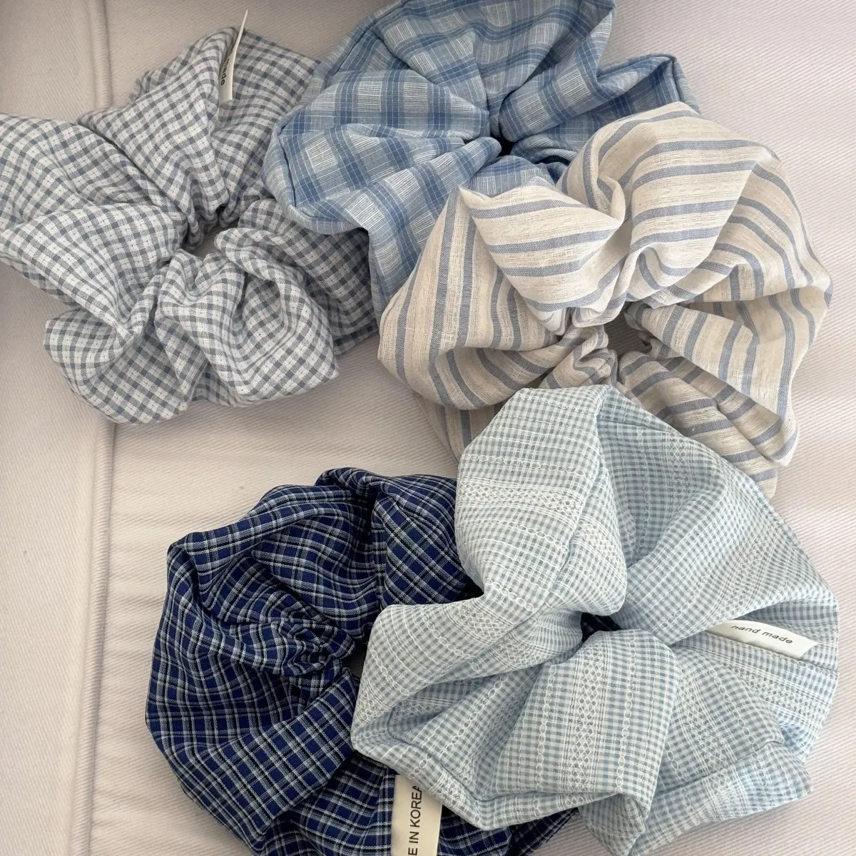 5-Piece Hair Scrunchies Set 2
