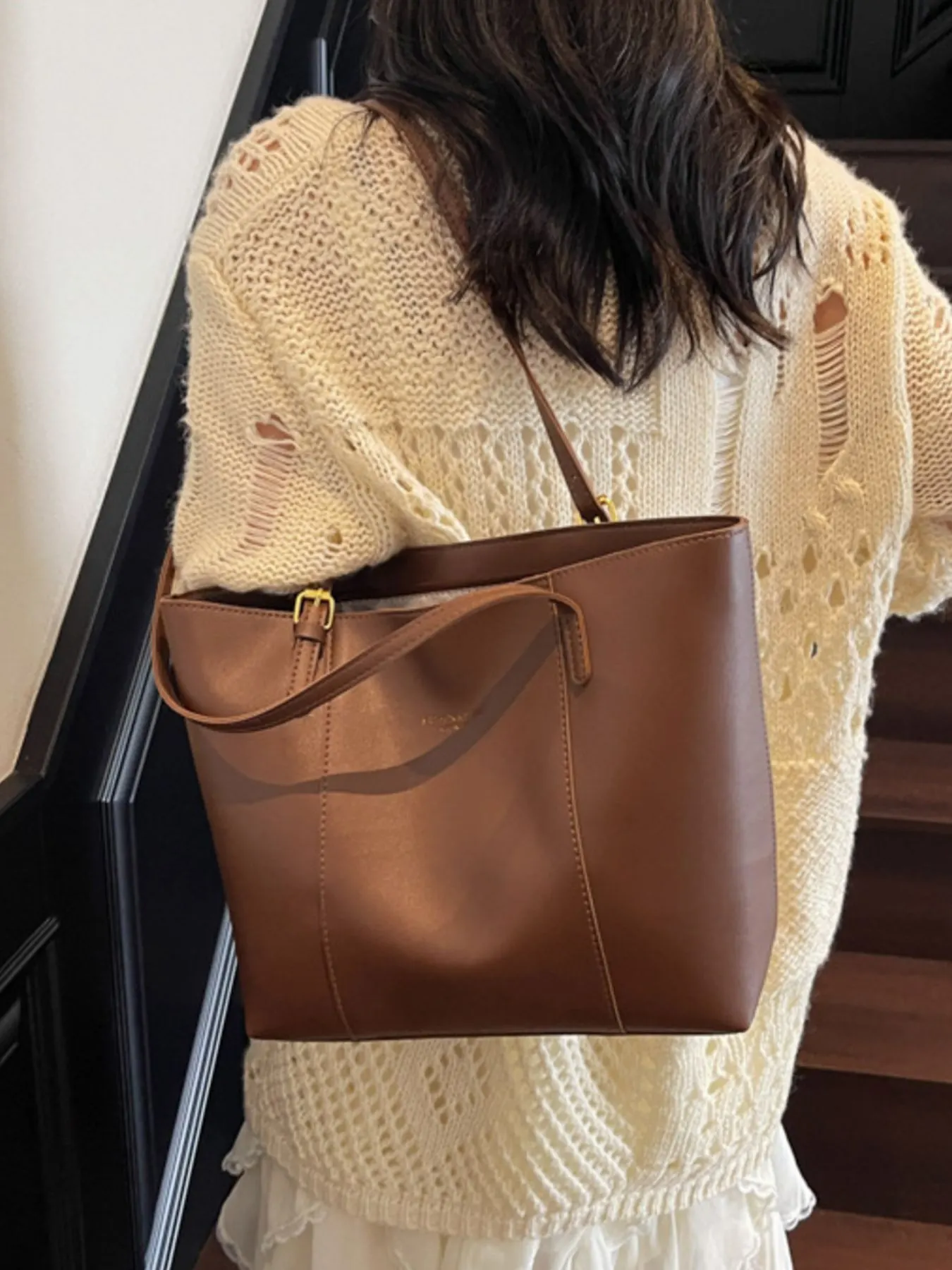 PU Leather Tote Bag 4