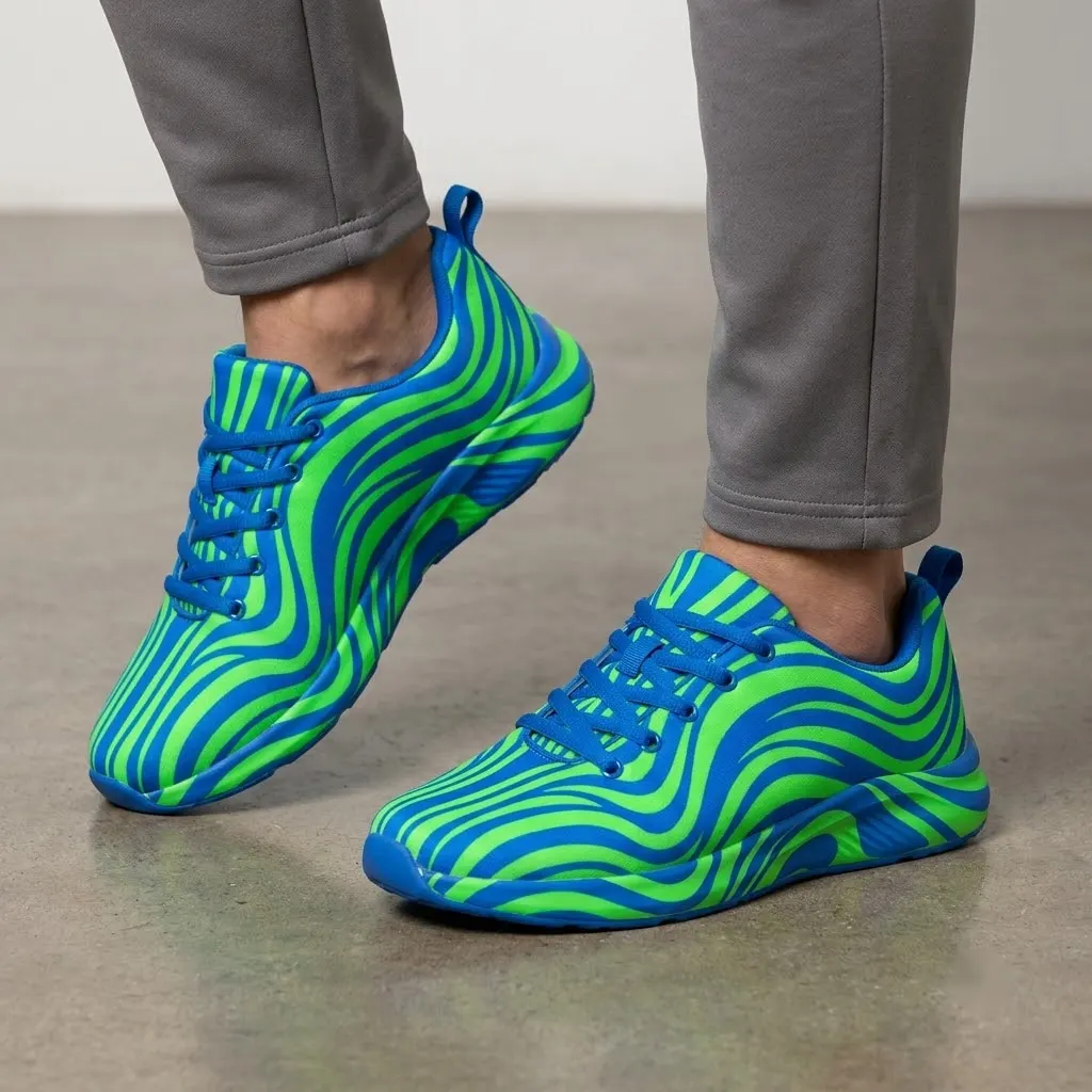 Electric Wave Motion Low-Top Casual Sneakers