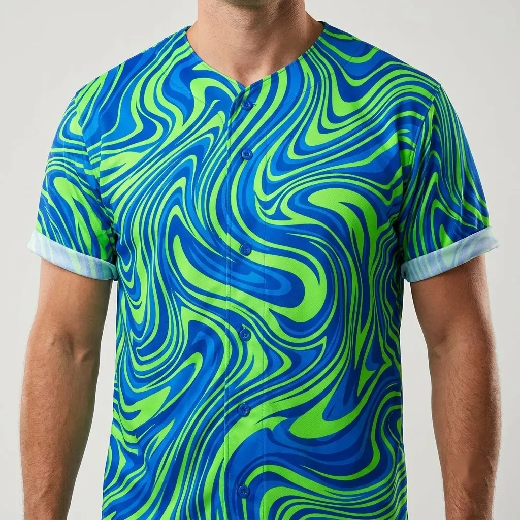 Pulse Motion Voltage Baseball Jersey