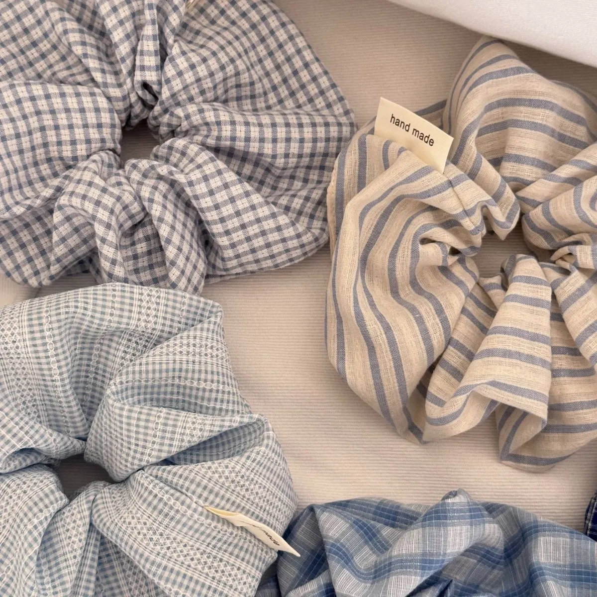 5-Piece Hair Scrunchies Set 4