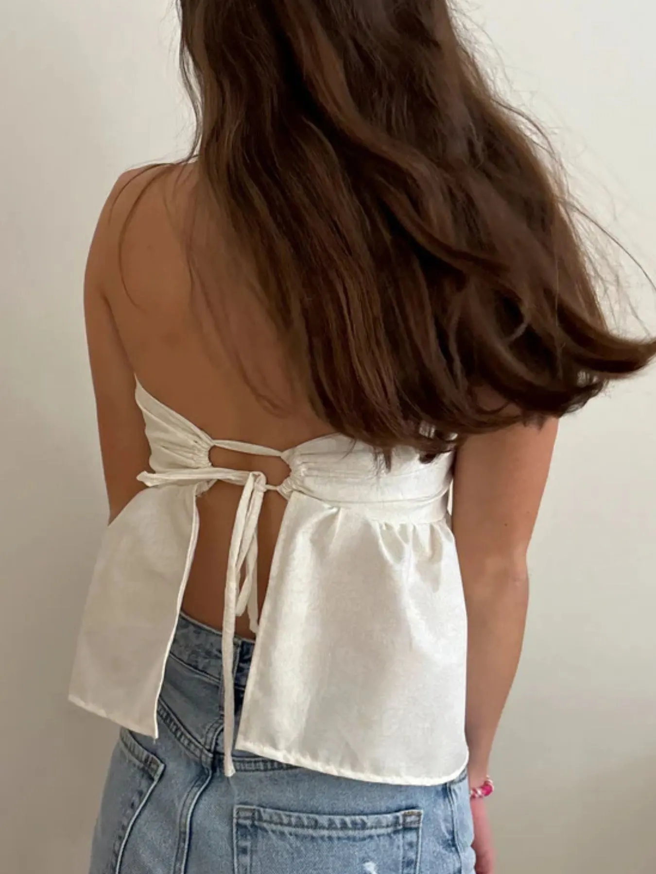 Tie Back Tube Top 2
