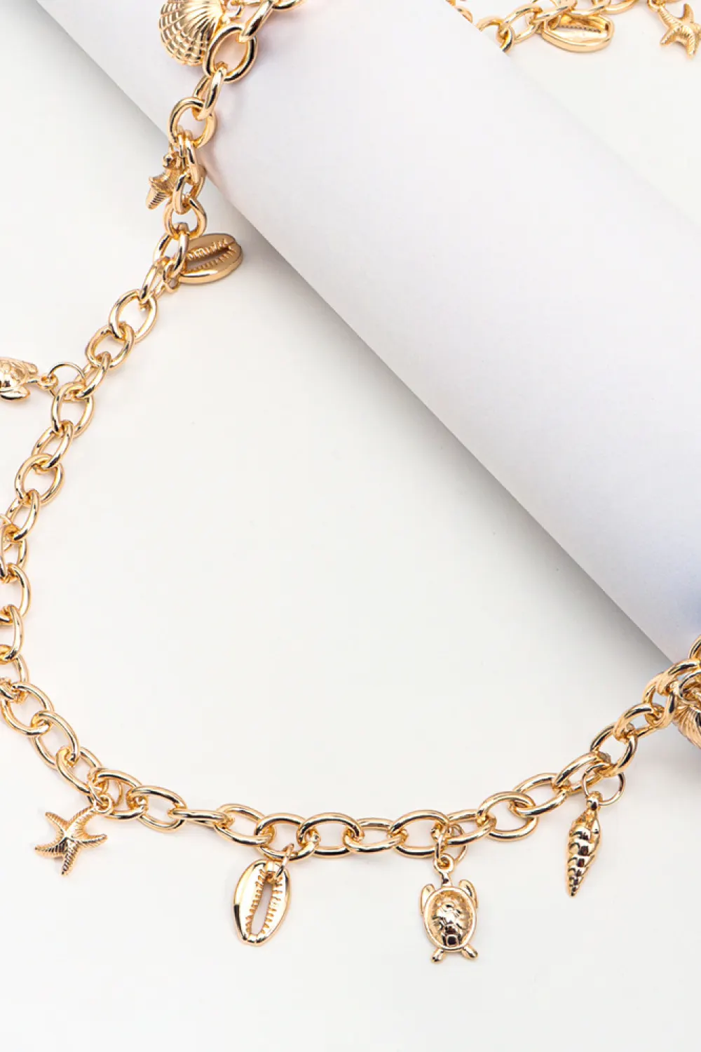 Ocean Element Charm Chain Belt 5