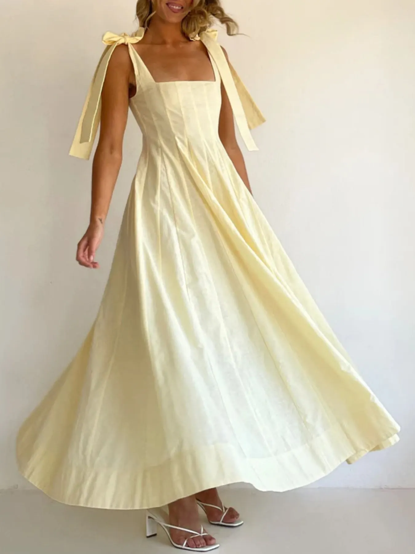 Gradient Tie Shoulder Maxi Dress 30