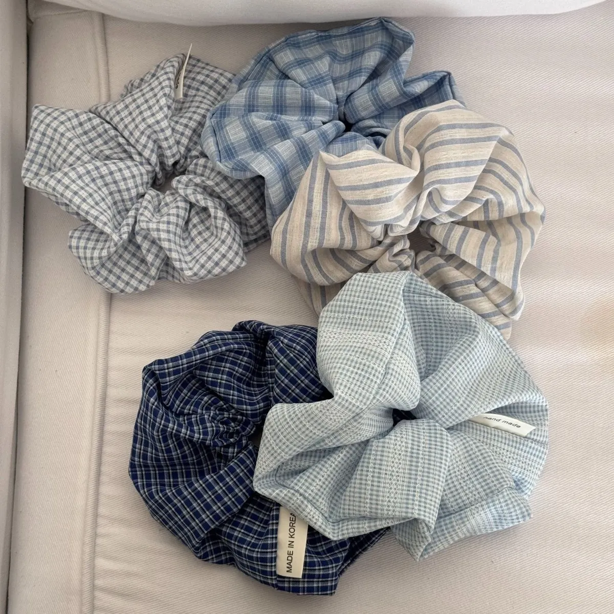 5-Piece Hair Scrunchies Set 3