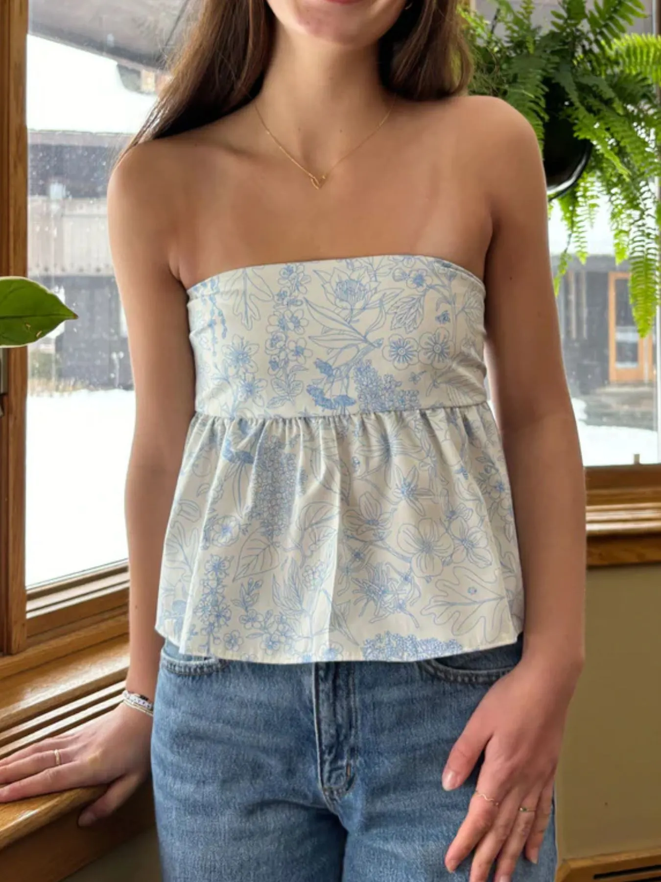 Tie Back Tube Top 4