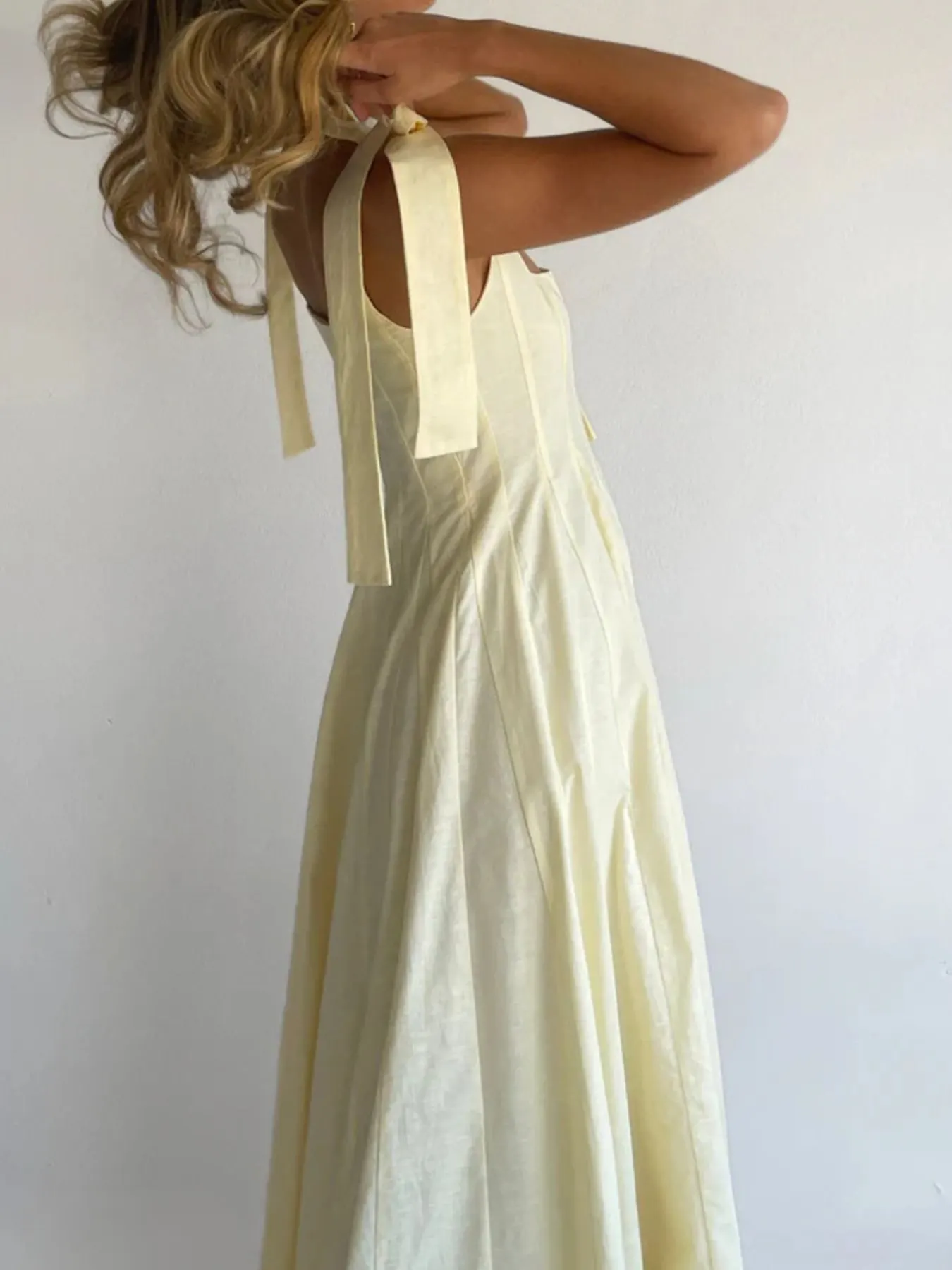 Gradient Tie Shoulder Maxi Dress 31