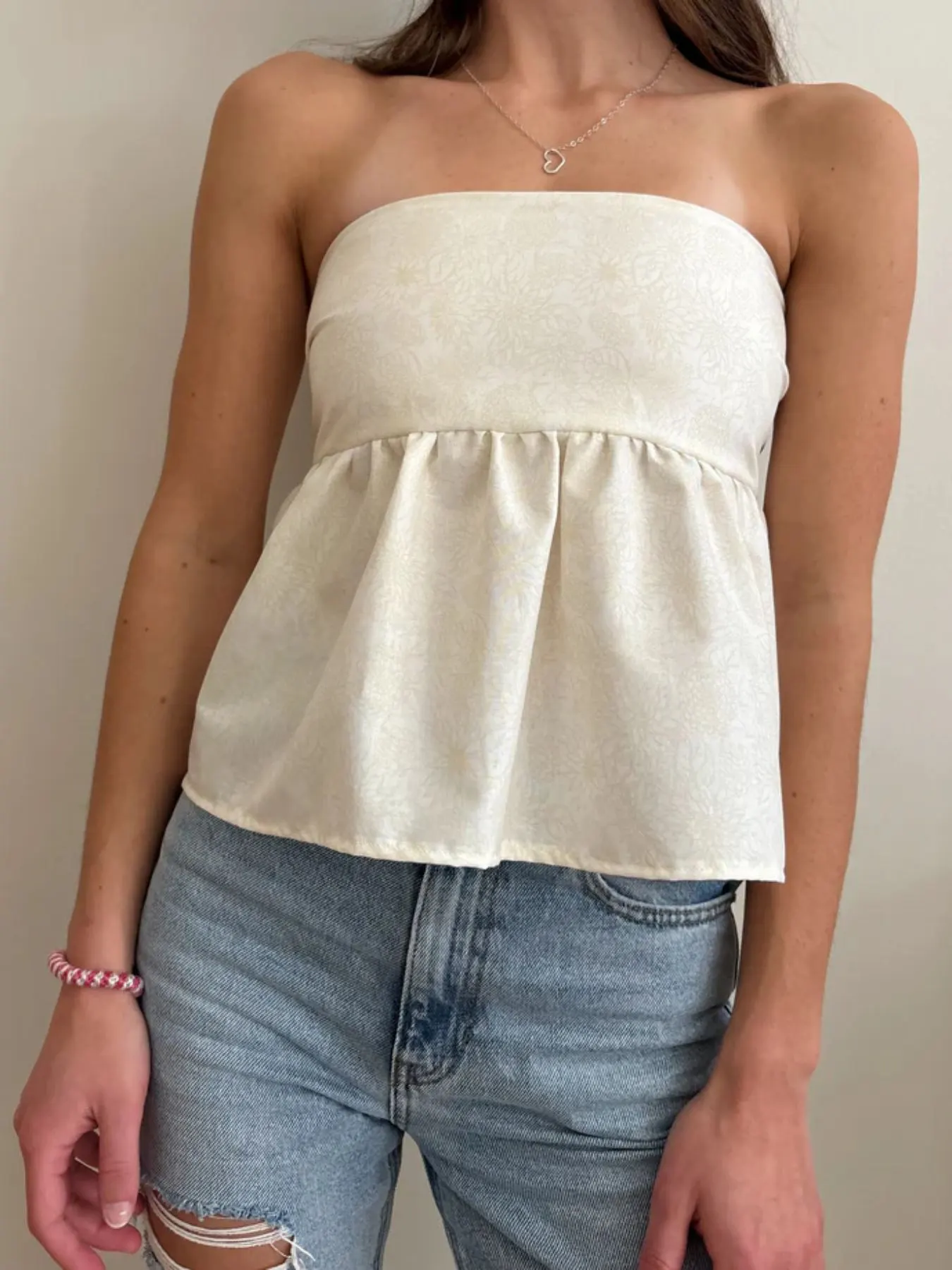 Tie Back Tube Top