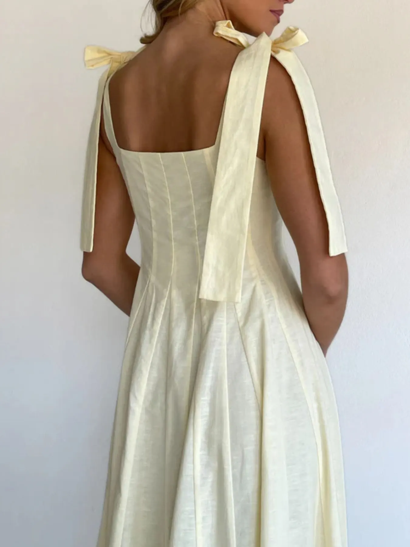 Gradient Tie Shoulder Maxi Dress 32