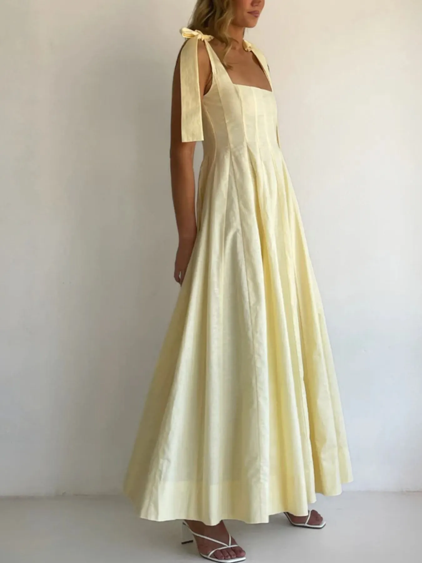 Gradient Tie Shoulder Maxi Dress 24