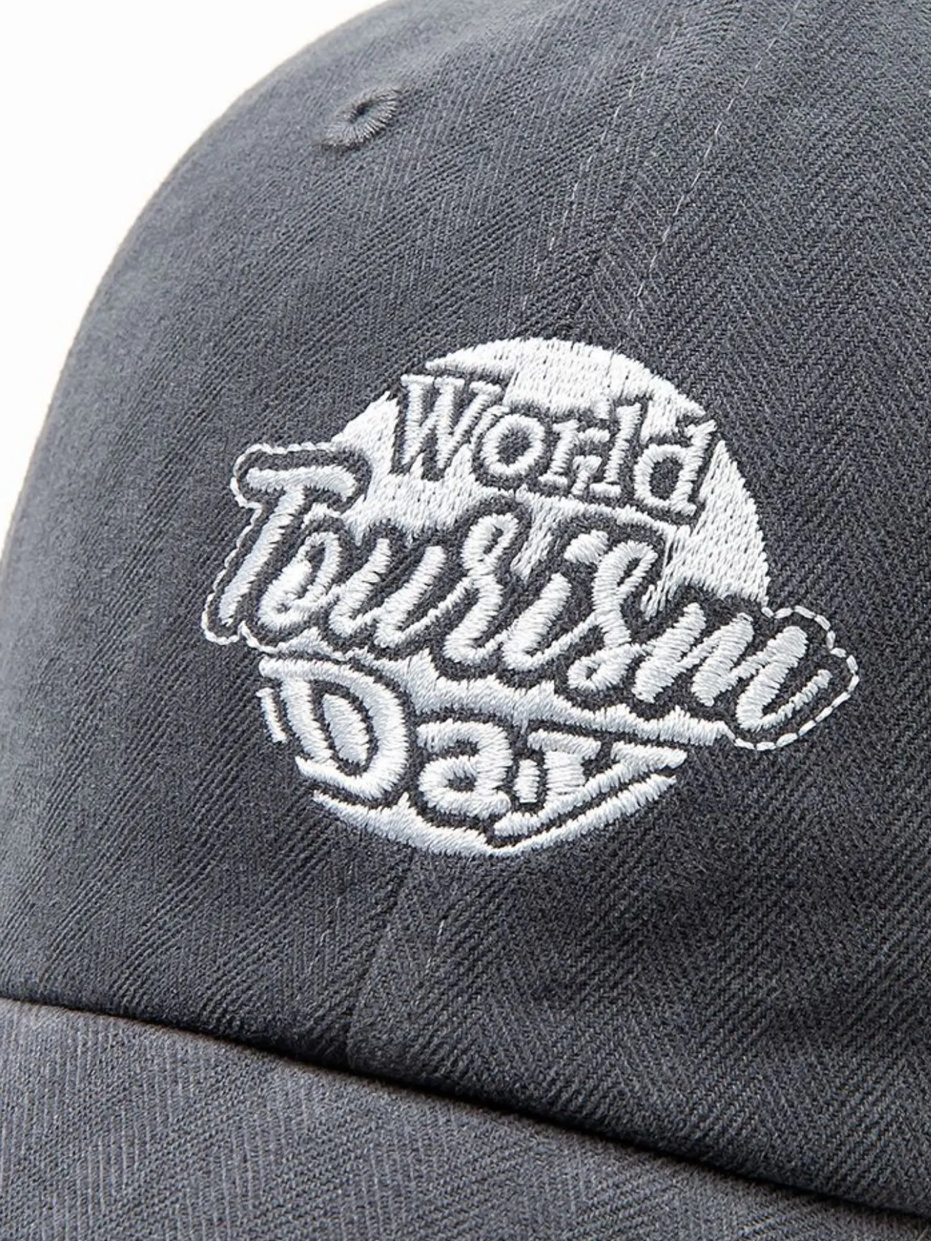 World Tourism Day Embroidered Baseball Cap 6