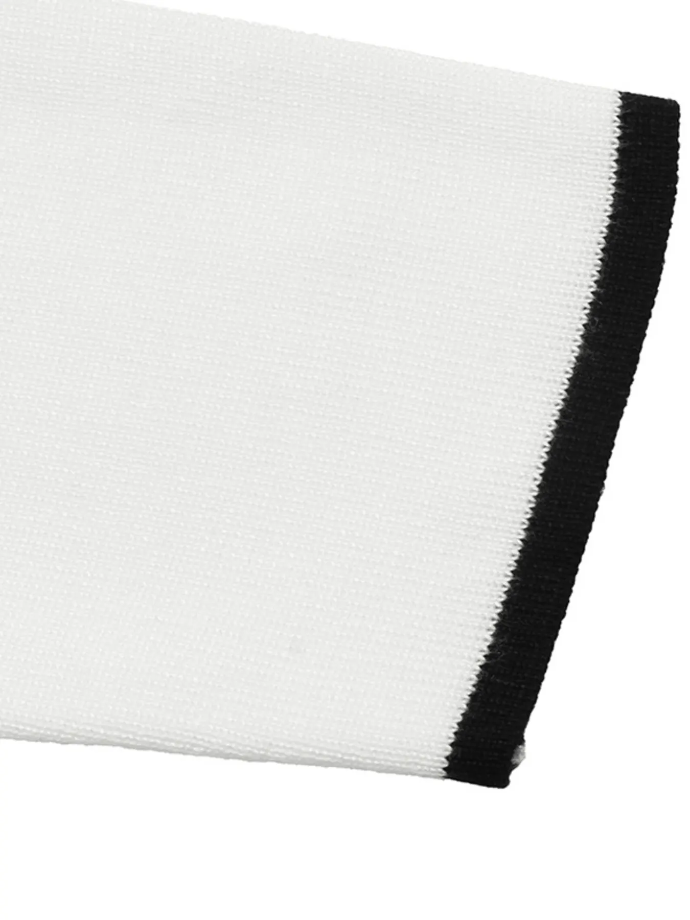 Contrast Trim Button Decor Knit Top 10